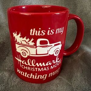 NEW “Hallmark” movie watching coffee mug